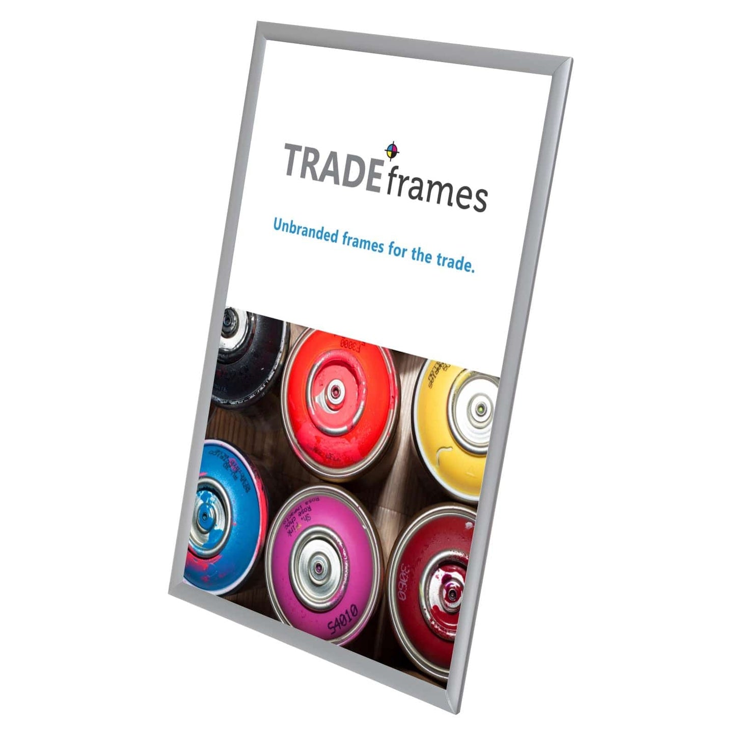 12x18  TRADEframe Silver Snap Frame 12x18 - 1 inch profile - Snap Frames Direct