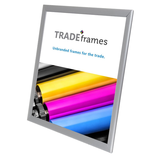 22x28 Inches Silver Snap Frame - 1.25" Profile - Snap Frames Direct