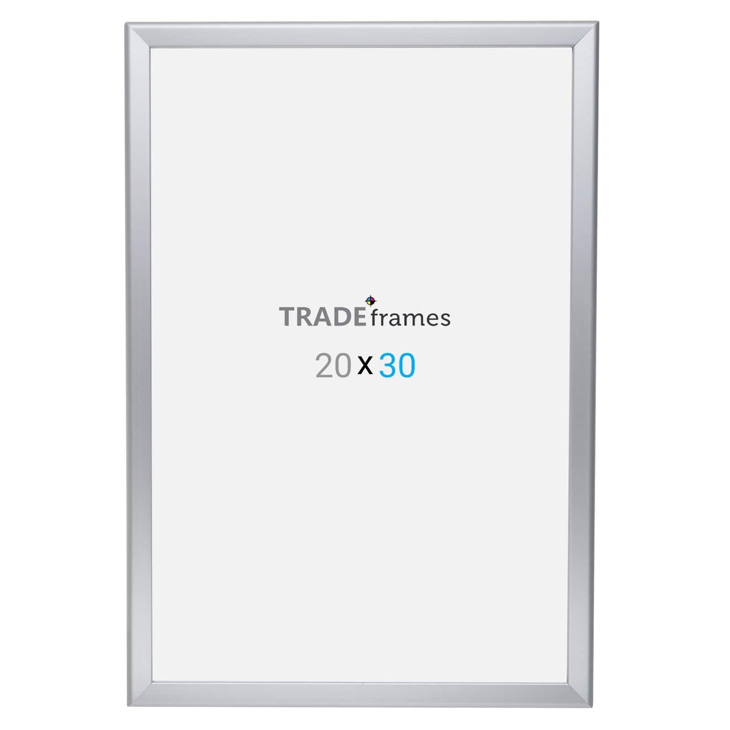 20x30 Silver Snap Frame - 1.25" Profile - Snap Frames Direct