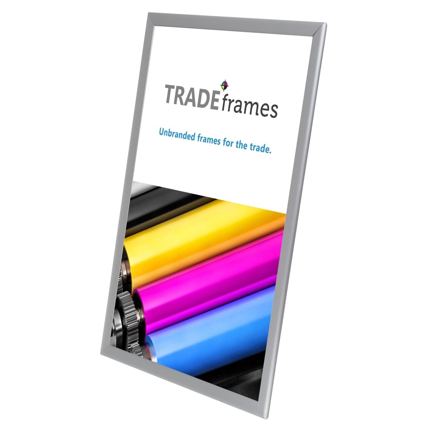 20x30 Silver Snap Frame - 1.25" Profile - Snap Frames Direct