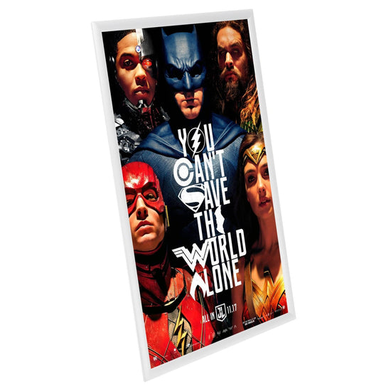 24x36 White Snap Frame - 1" Profile - Snap Frames Direct