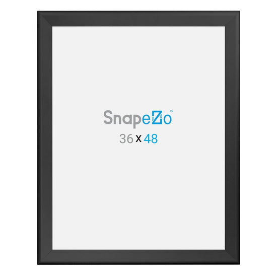 Twin-Pack Black 36x48 Poster Frame - 1.7" Profile