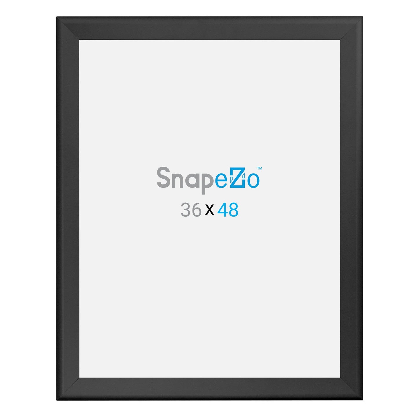 3 Case Pack of Black 36x48 Poster Frame - 1.7" Profile