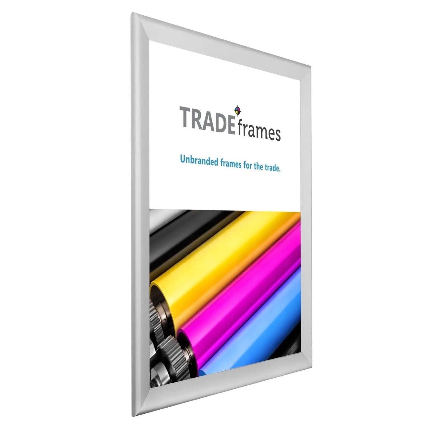 30x40 Silver Snap Frame - 1.7" Profile - Snap Frames Direct
