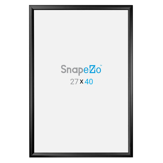 Twin-Pack Black 27x40 Movie Poster Frame - 1.2" Profile