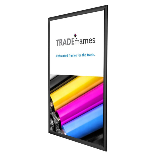 24x36 Black TRADEframe Snap Frame - 1.2" Profile - Snap Frames Direct