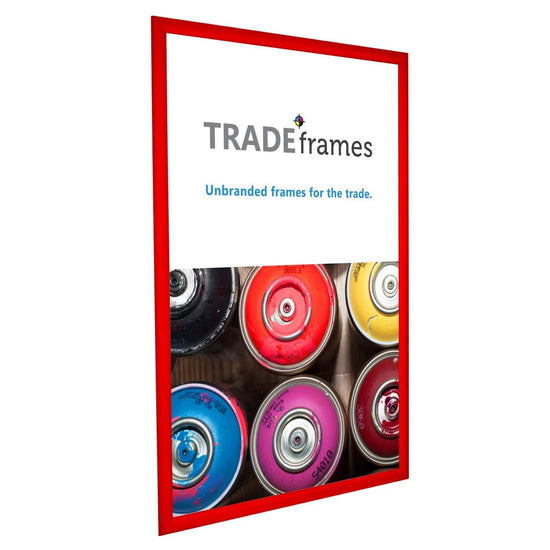 22x34  TRADEframe Red Snap Frame 22x34 - 1.2 inch profile - Snap Frames Direct