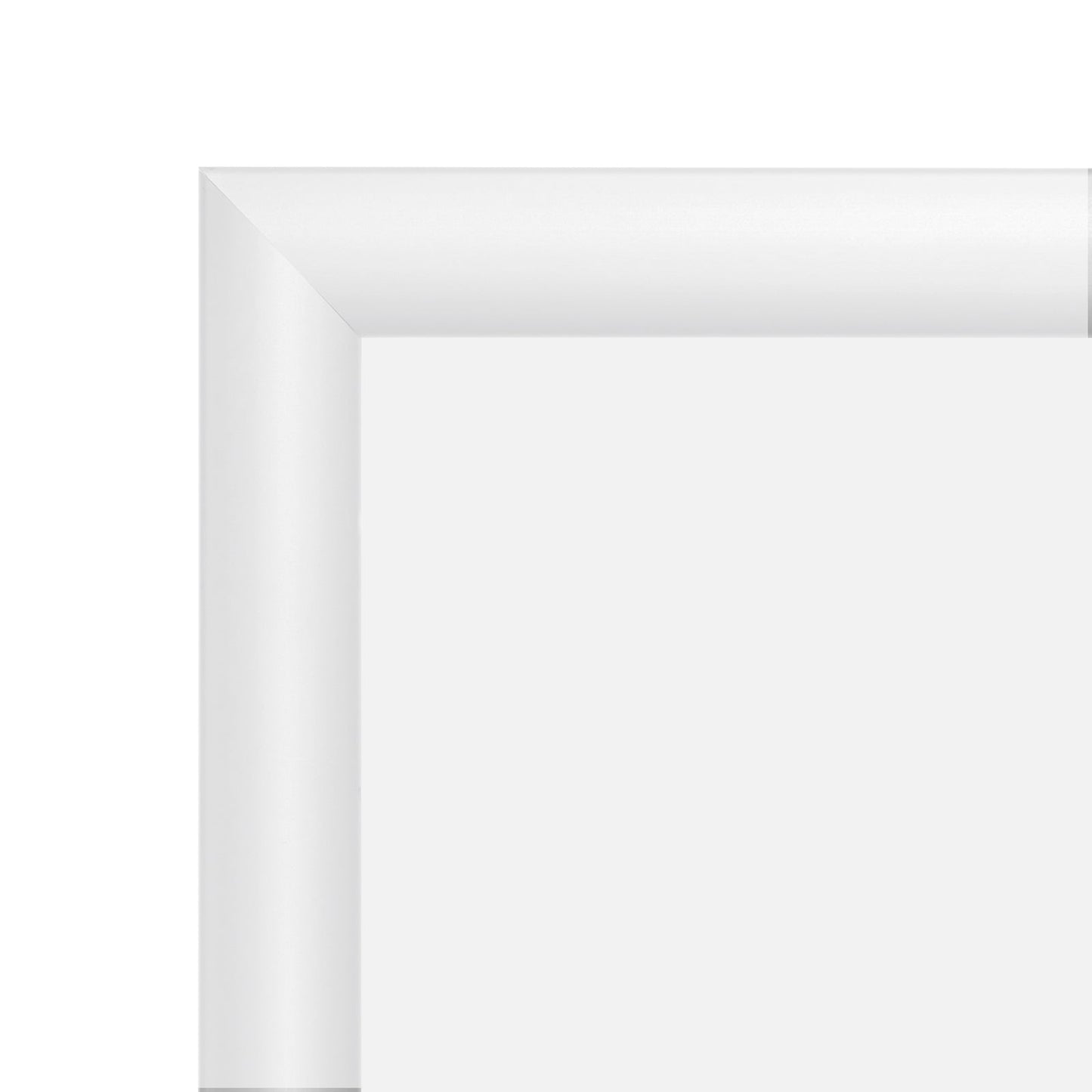 22x34 TRADEframe White Snap Frame 22x34 - 1.2 inch profile - Snap Frames Direct