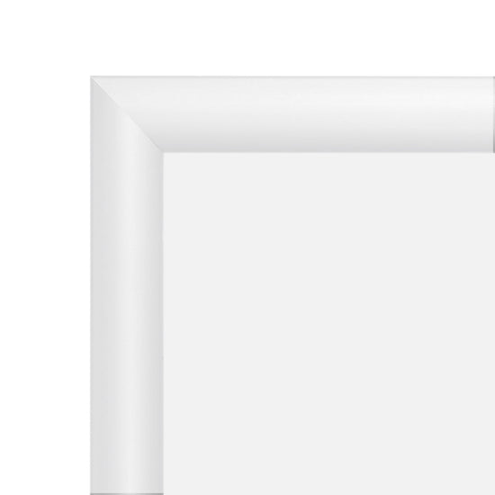 22x34 TRADEframe White Snap Frame 22x34 - 1.2 inch profile - Snap Frames Direct