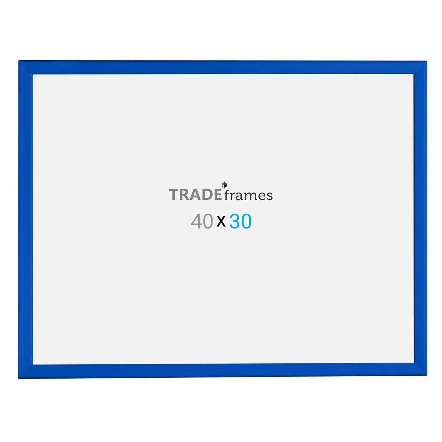 30x40  TRADEframe Blue Snap Frame 30x40 - 1.25 inch profile - Snap Frames Direct