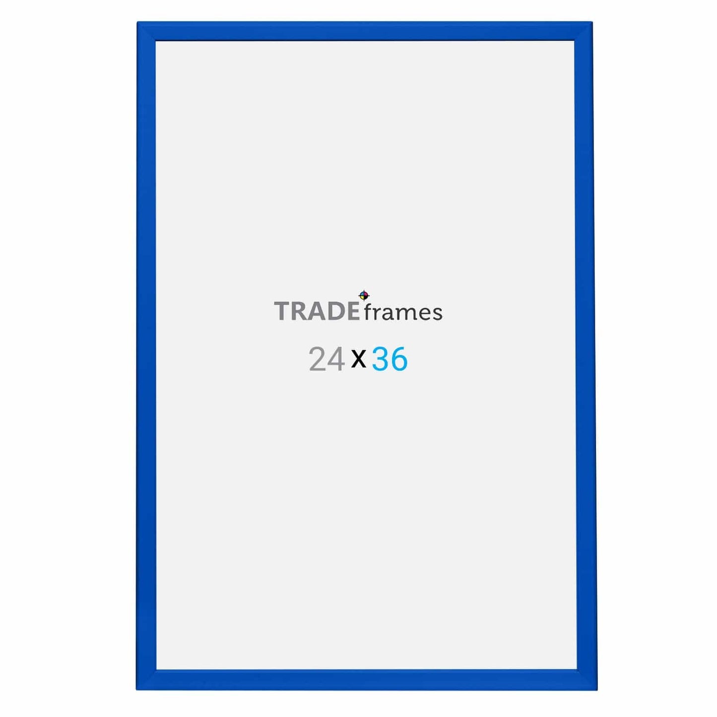 24x36  TRADEframe Blue Snap Frame 24x36 - 1.25 inch profile - Snap Frames Direct