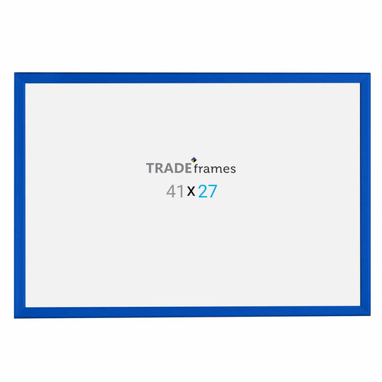 27x41  TRADEframe Blue Snap Frame 27x41 - 1.25 inch profile - Snap Frames Direct
