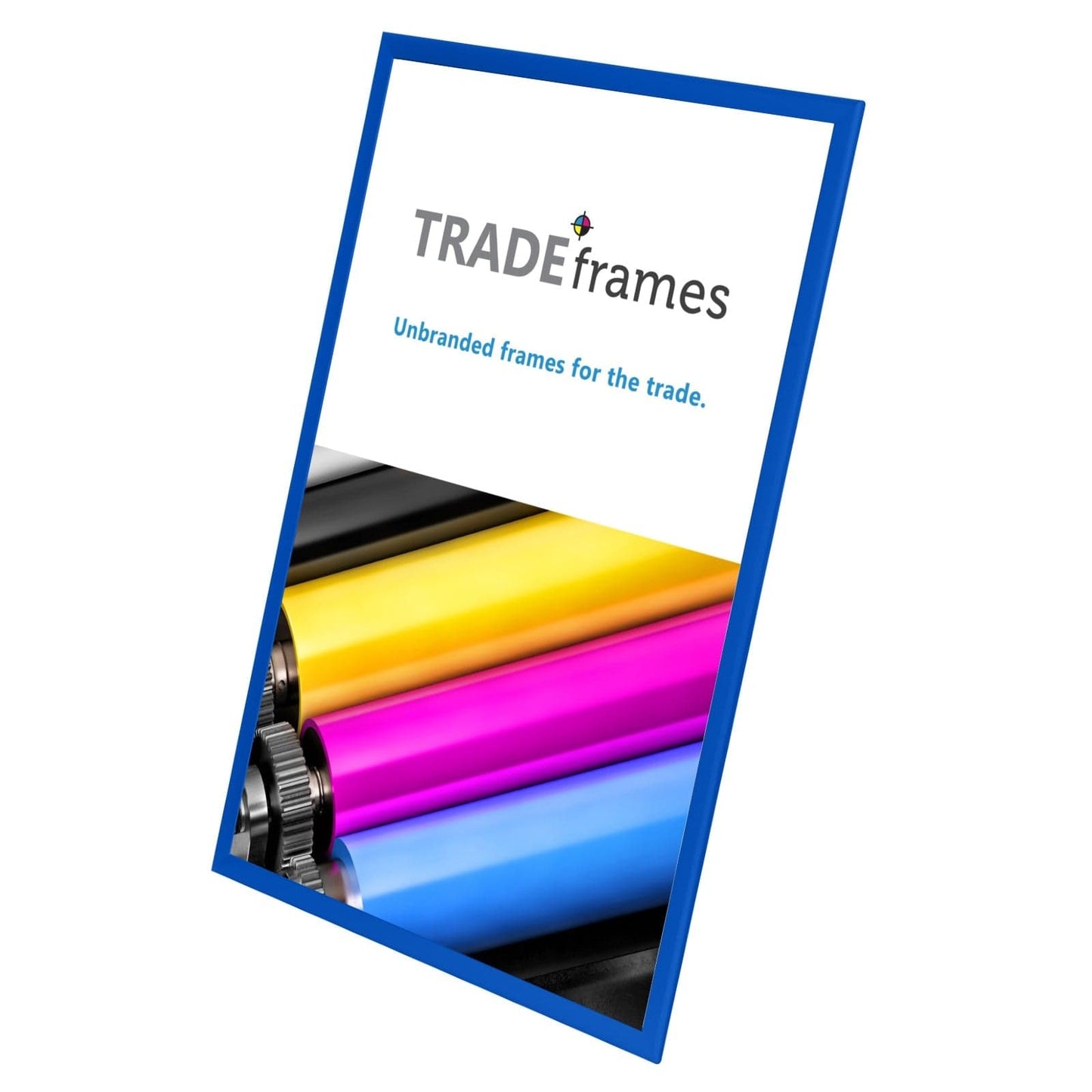 24x36  TRADEframe Blue Snap Frame 24x36 - 1.25 inch profile - Snap Frames Direct