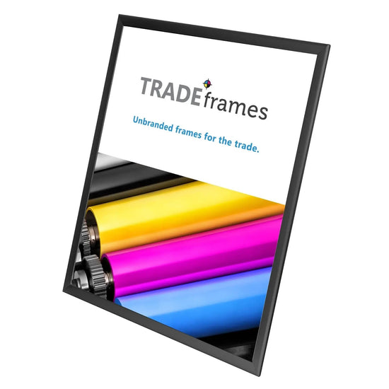 24x30 Inches Black Snap Frame - 1.25" Profile - Snap Frames Direct