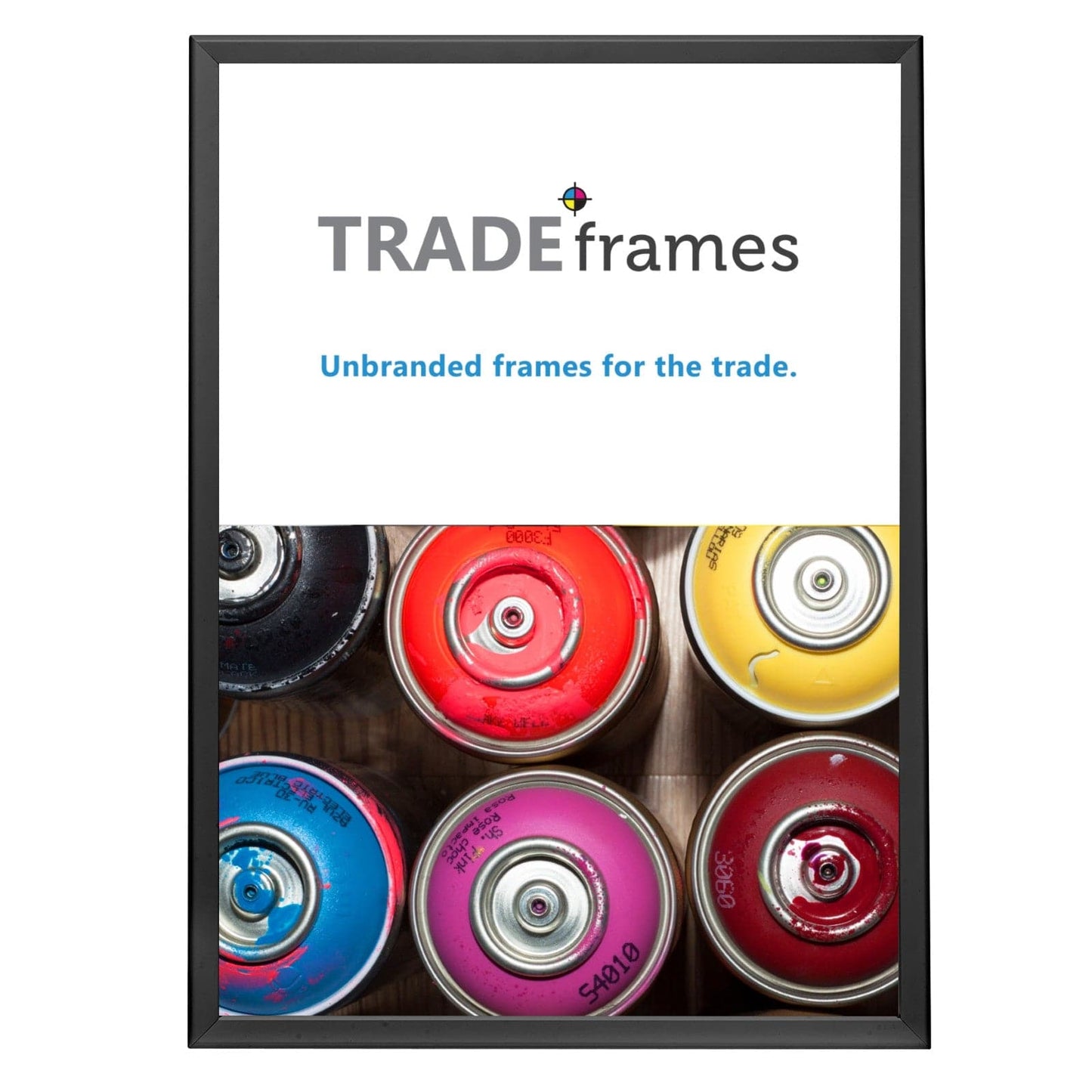 29x40 Black Snap Frame - 1.25" Profile - Snap Frames Direct