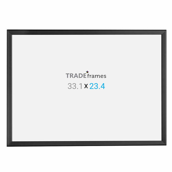 A1 Black Snap Frame - 1.25" Profile - Snap Frames Direct