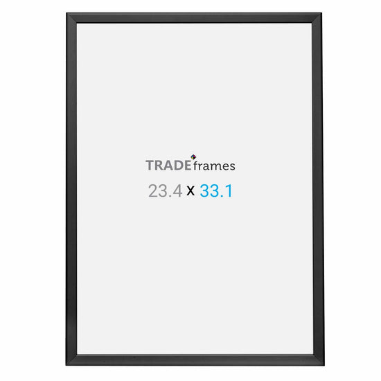 A1 Black Snap Frame - 1.25" Profile - Snap Frames Direct