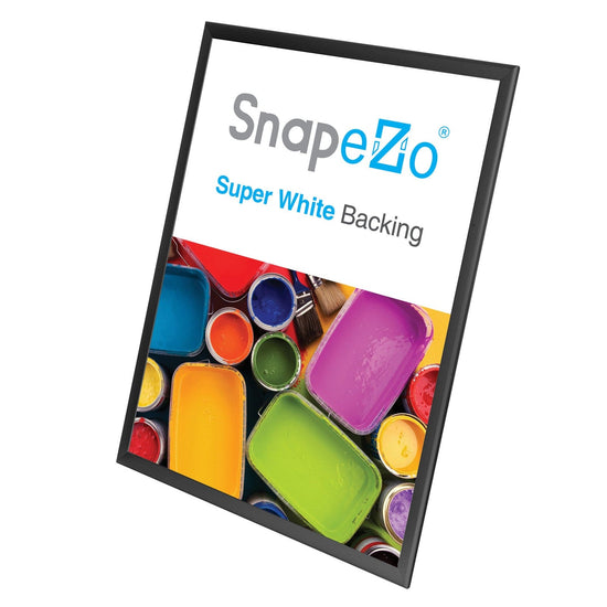 29x40 Black Snap Frame - 1.25" Profile - Snap Frames Direct