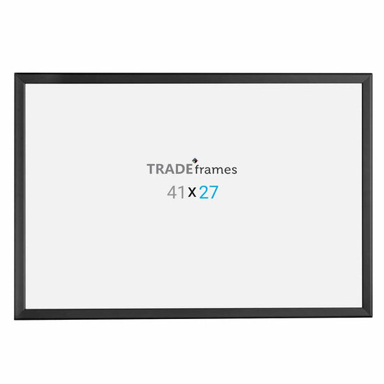 27x41 Inches Black Snap Frame - 1.25" Profile - Snap Frames Direct