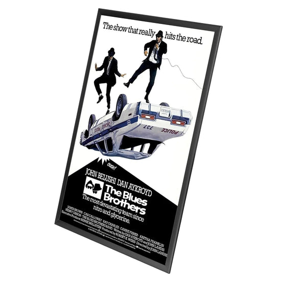 27x41 Inches Black Snap Frame - 1.25" Profile - Snap Frames Direct
