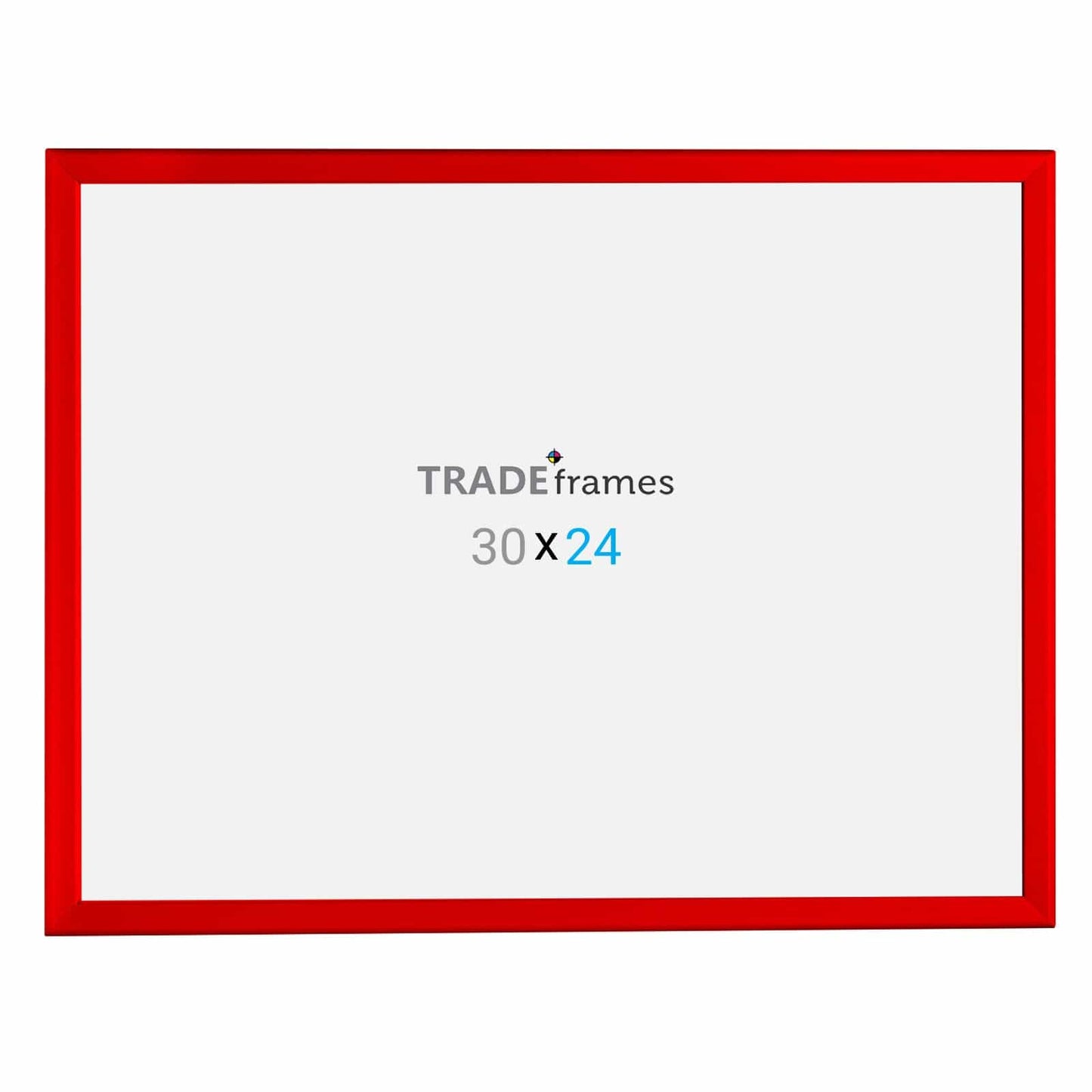 24x30  TRADEframe Red Snap Frame 24x30 - 1.25 inch profile - Snap Frames Direct