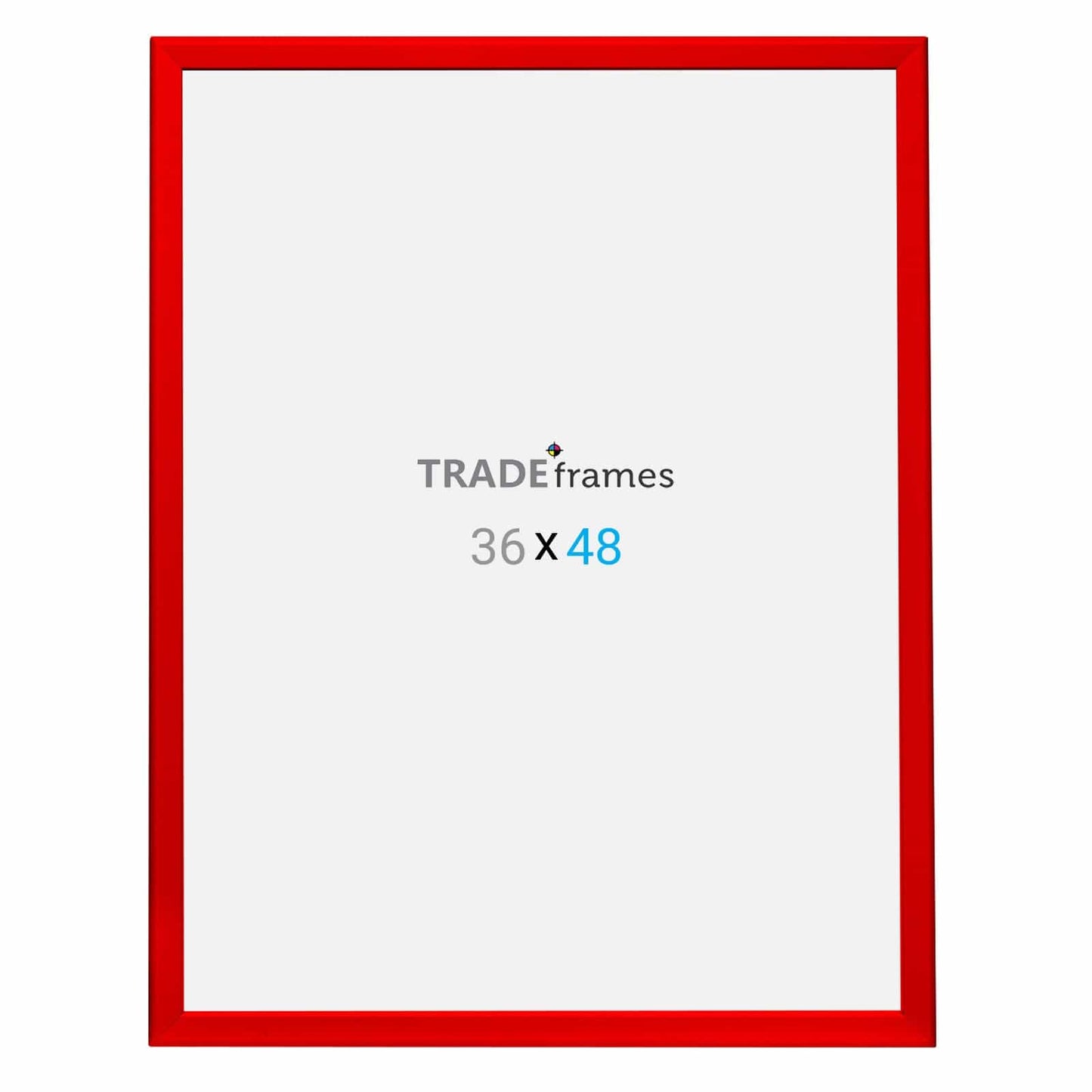 36x48  TRADEframe Red Snap Frame 36x48 - 1.25 inch profile - Snap Frames Direct