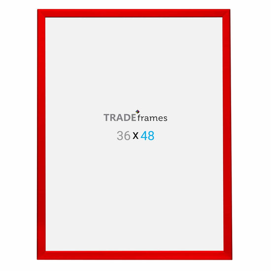 36x48  TRADEframe Red Snap Frame 36x48 - 1.25 inch profile - Snap Frames Direct