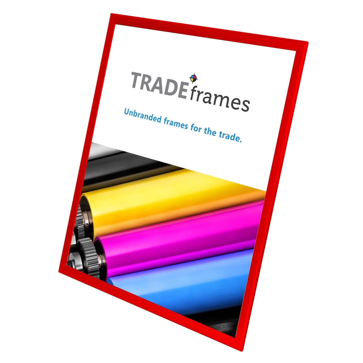 30x40  TRADEframe Red Snap Frame 30x40 - 1.25 inch profile - Snap Frames Direct