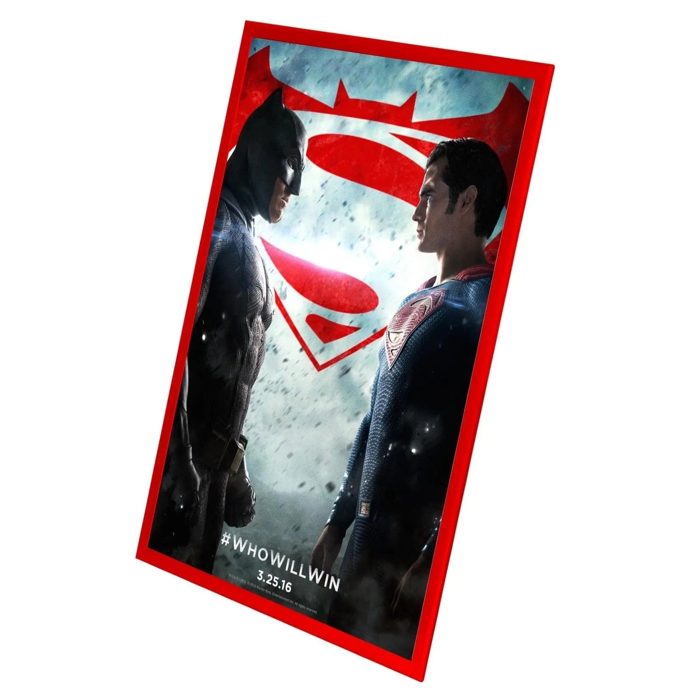27x40 Red Snap Frame - 1.25" Profile - Snap Frames Direct