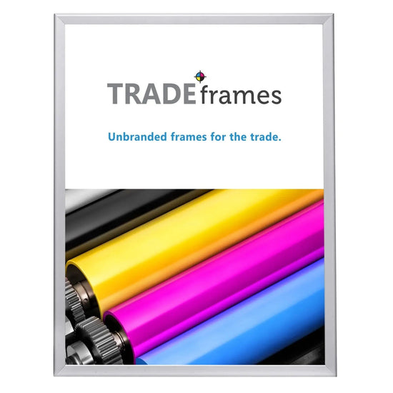 36x48 Silver Snap Frame - 1.25" Profile - Snap Frames Direct