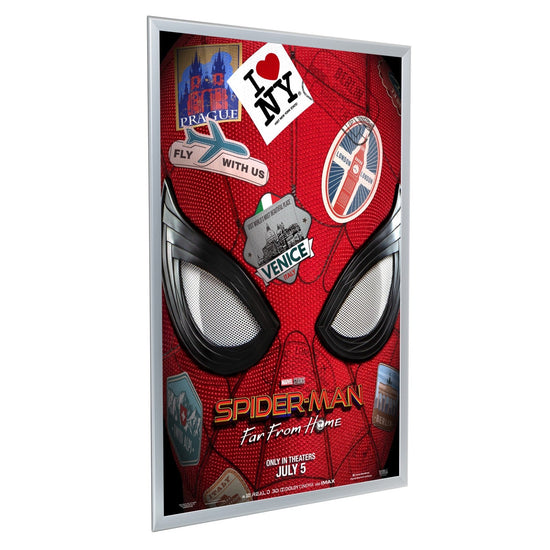 3 Case Pack of Silver 27x40 Movie Poster Frame - 1.25" Profile