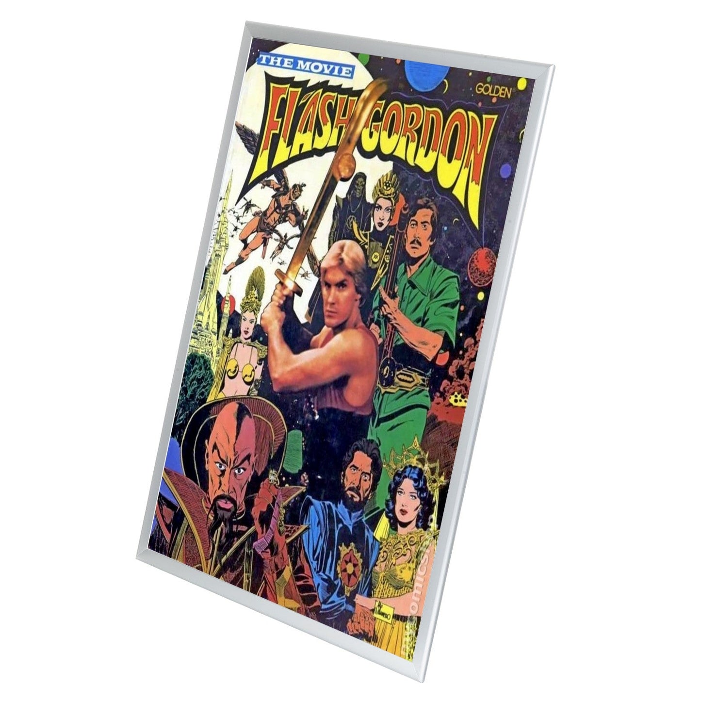 3 Case Pack of Silver 27x41 Movie Poster Frame - 1.25" Profile