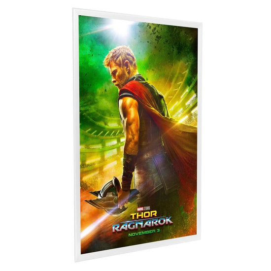 24x36 White Snap Frame - 1.25" Profile - Snap Frames Direct