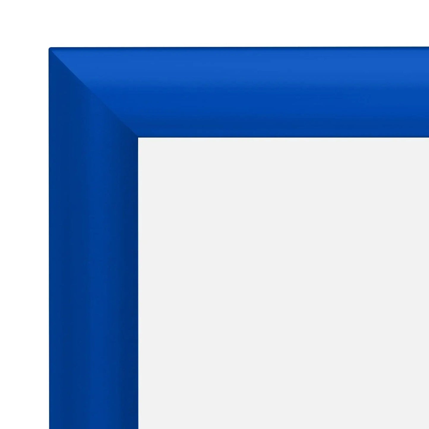 8.5x11 Inches Blue Snap Frame - 1" Profile - Snap Frames Direct