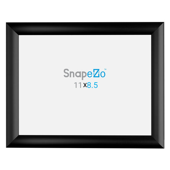Twin-Pack Black 8.5x11 Certificate Frame - 1" Profile