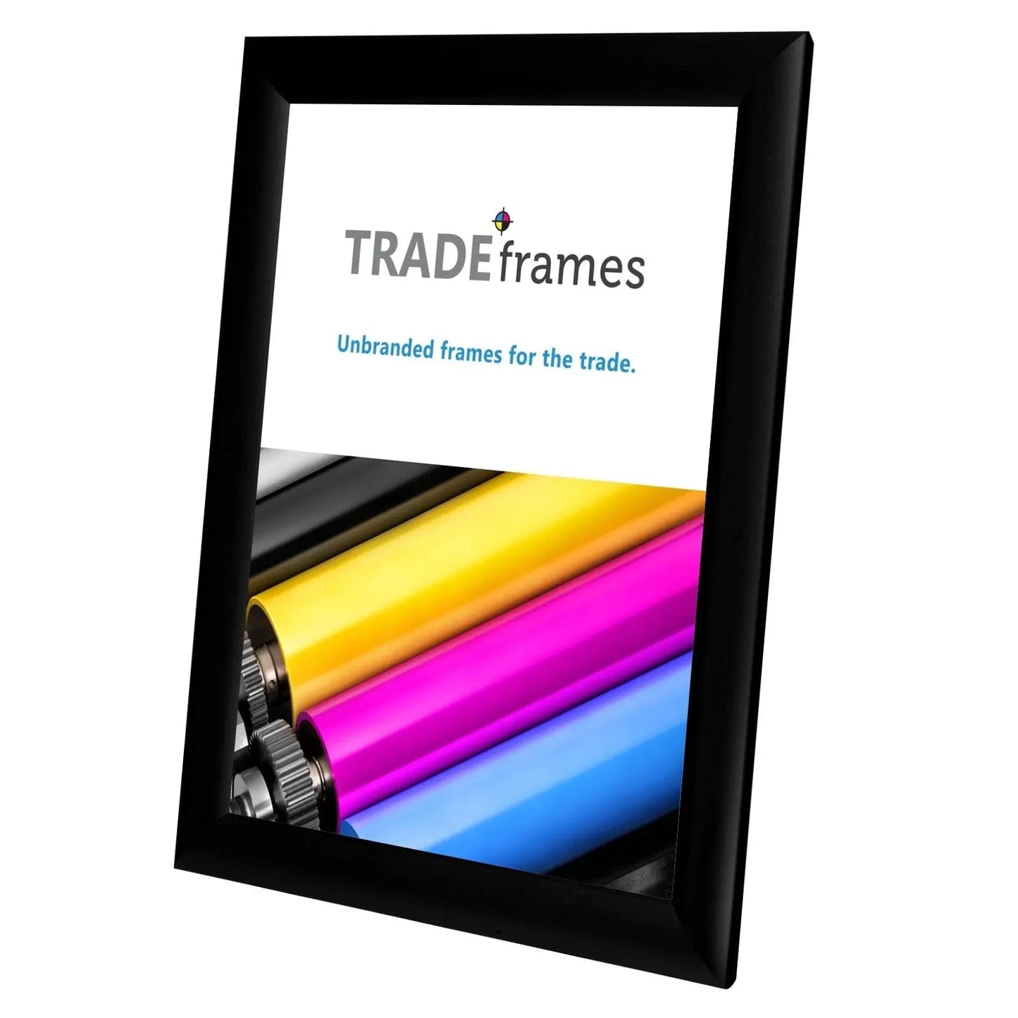 8x10 Black Snap Frame - 1" Profile - Snap Frames Direct