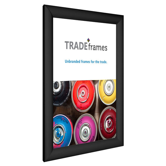 8.5x11 Black TRADEframe Snap Frame - 1.2" Profile - Snap Frames Direct