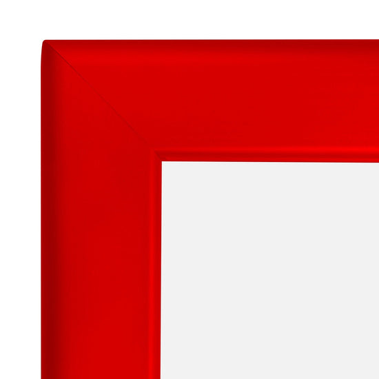 8.5x11 TRADEframe Red Snap Frame 8.5x11 - 1.25 inch profile - Snap Frames Direct
