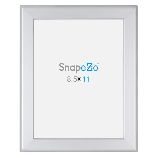 10 Case Pack of Silver 8.5x11 Weather-Resistant Certificate Frame - 1.38" Profile