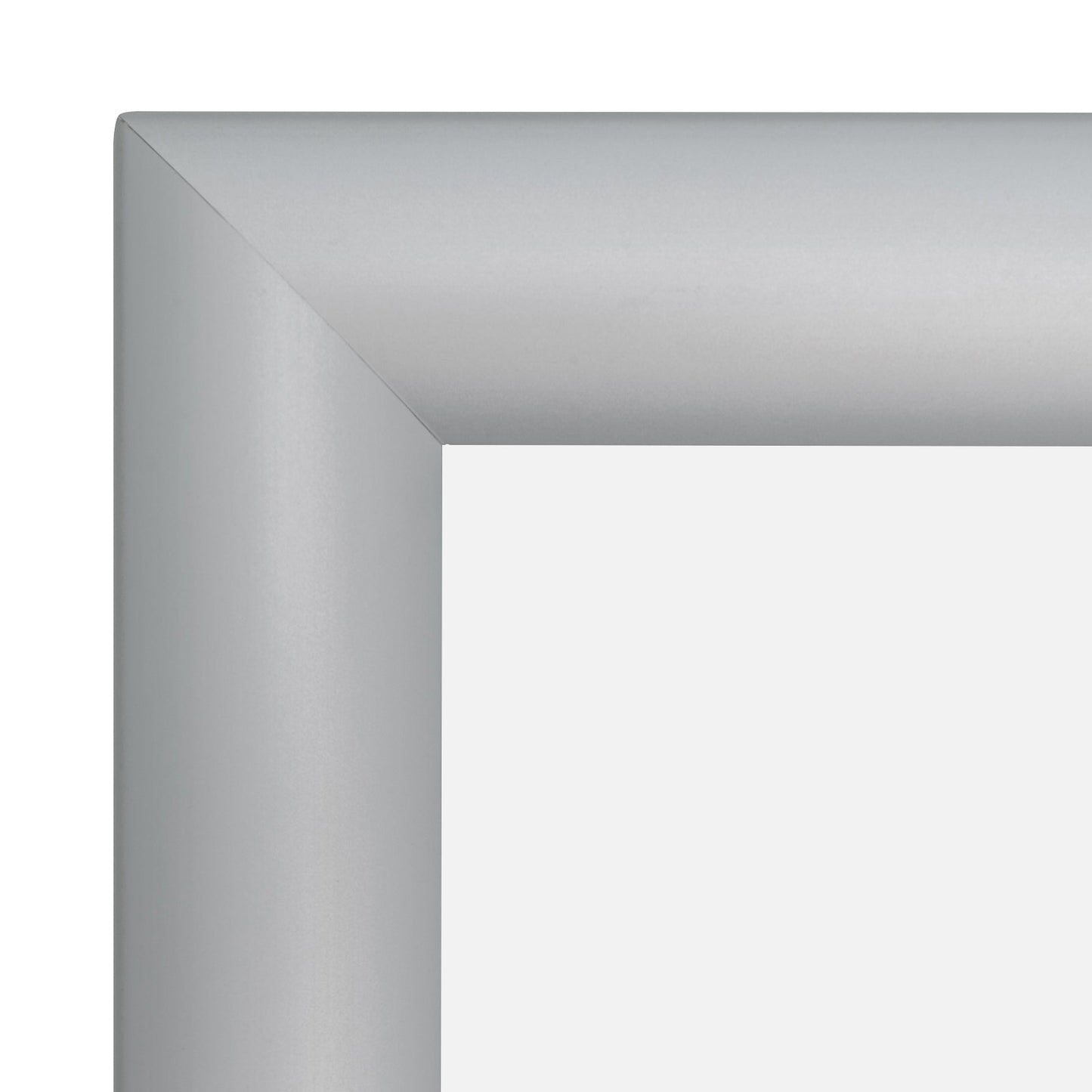 8.5x14 TRADEframe Silver Snap Frame 8.5x14 - 1.2 inch profile - Snap Frames Direct