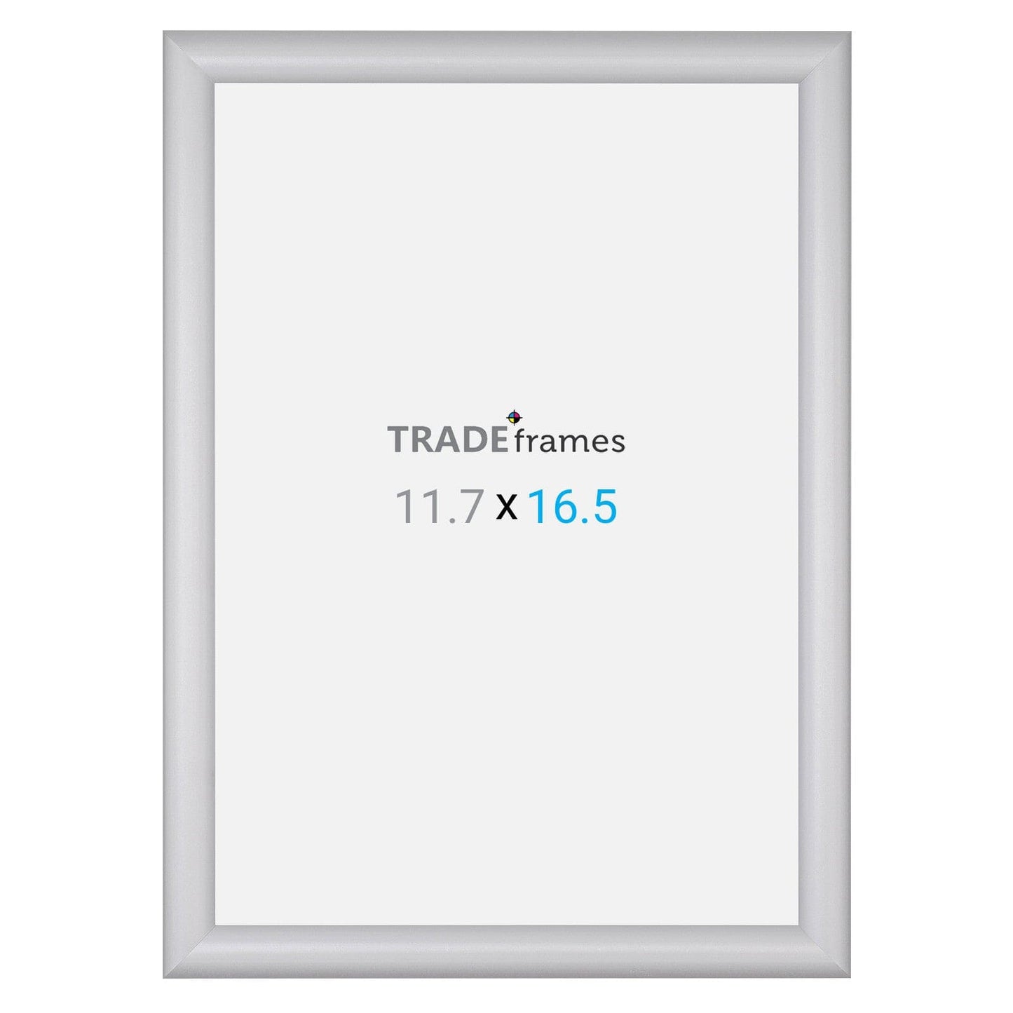 A3 Silver Snap Frame - 1" Profile - Snap Frames Direct