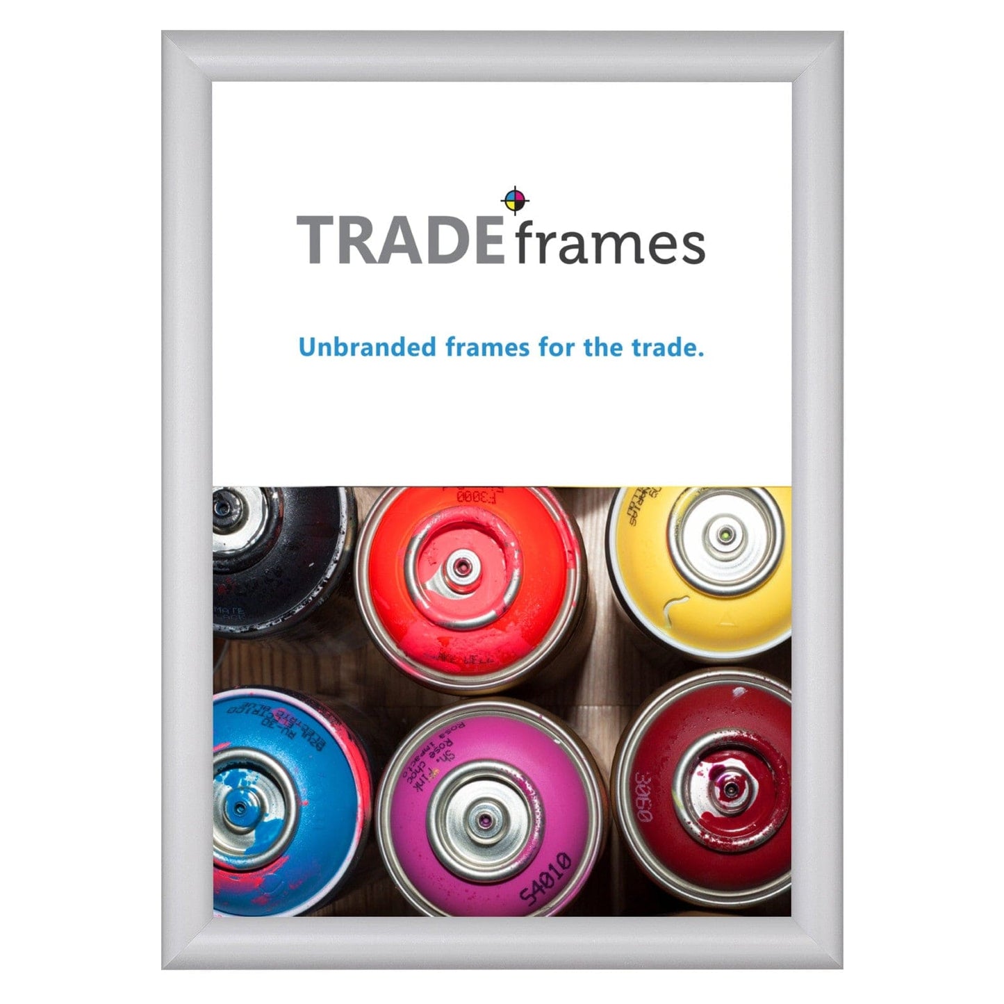 A3 Silver Snap Frame - 1" Profile - Snap Frames Direct