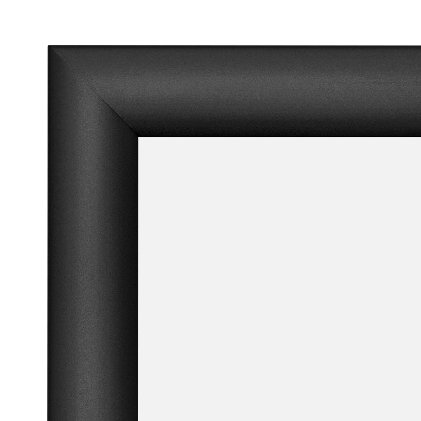 A4 Black Snap Frame - 1" Profile - Snap Frames Direct