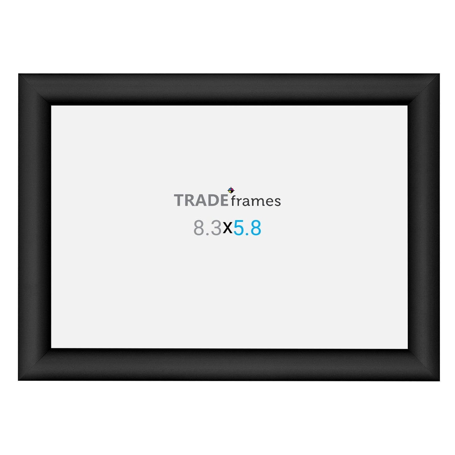 A5 Black Snap Frame - 1" Profile - Snap Frames Direct