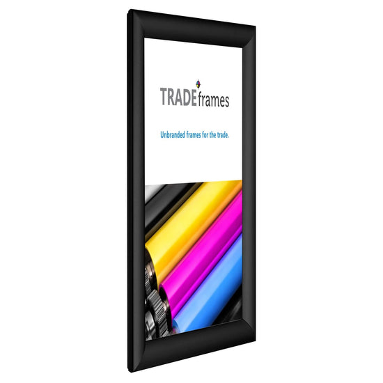 A5 Black Snap Frame - 1" Profile - Snap Frames Direct