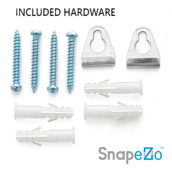 27x40 White Snap Frame - 1.25" Profile - Snap Frames Direct