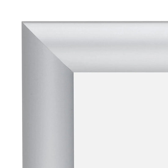 8x10 Silver Snap Frame - 1" Profile - Snap Frames Direct