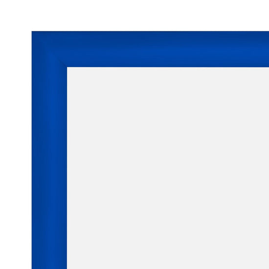 12x20  TRADEframe Blue Snap Frame 12x20 - 1.2 inch profile - Snap Frames Direct