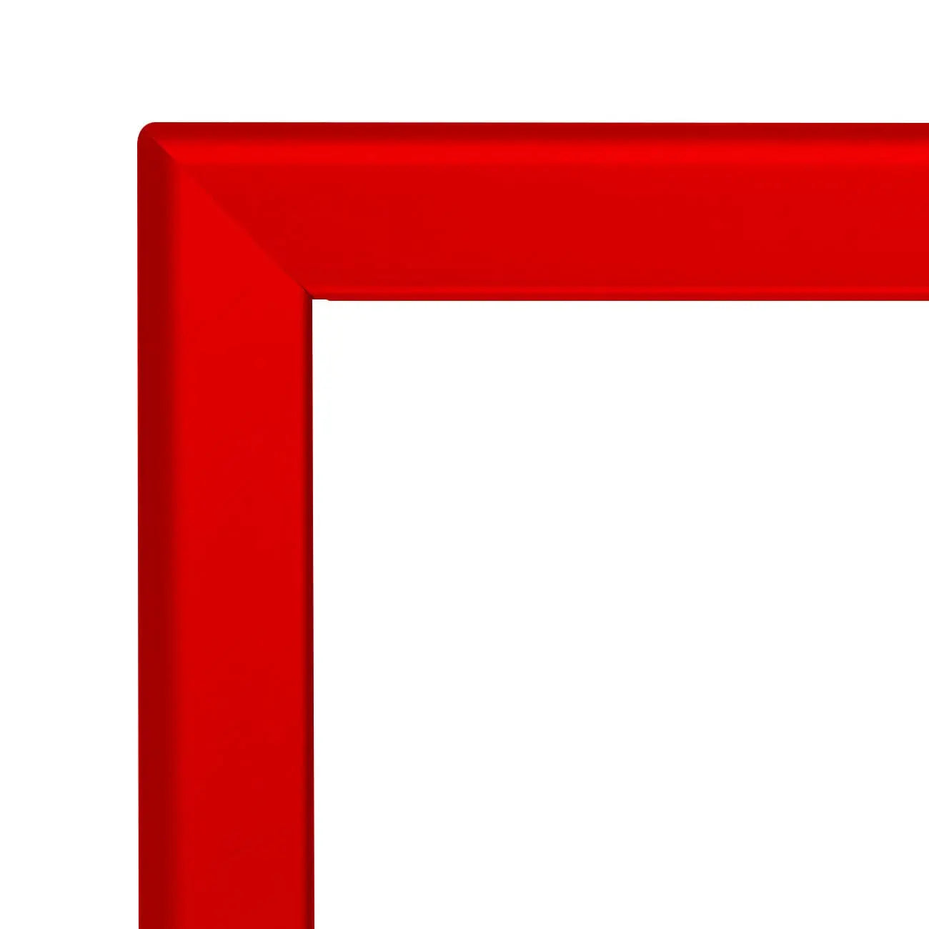 27x40 Red Snap Frame - 1.25" Profile - Snap Frames Direct