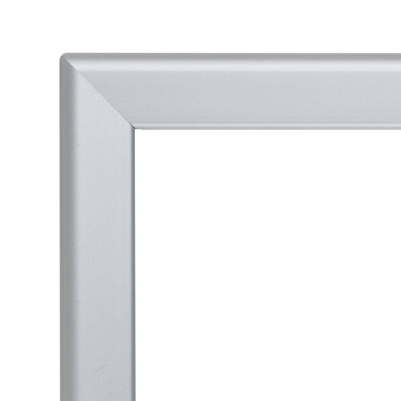A1 Silver Snap Frame - 1.25" Profile - Snap Frames Direct